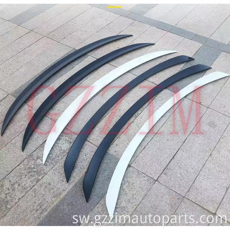 Exterior Accessories ABS Carbon Fiber Ang C63 Styrle Rear Trunk Boot Wing Spoiler For W206 C260 C250